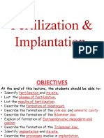 Fertilization & Implantation