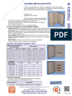 Gabinetes Modulares Metalicos IP55 Serie 7600