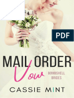 #3. Mail Order Vow - Bombshell Brides - Cassie Mint