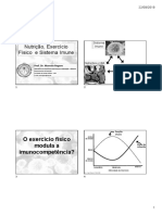 Sistema Imune, Exercício e Nutrição