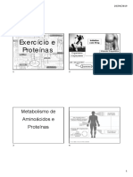 Slides Aula Proteína e Exercício 2019