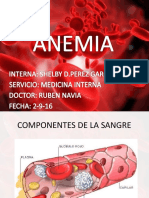 Anemia: causas, síntomas y tratamientos