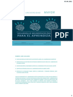 Desarrollo Neuropsicológico - Clase 1