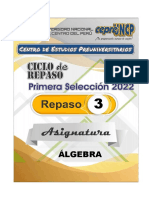 Álgebra - Repaso 03