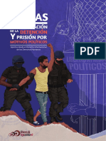 Pautas para La Determinacion de La Detencion y Prision Por Motivos Politicos. Aportes Desde El Derecho Internacional de Los Derechos Humanos