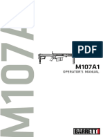 M107A1 Operators Manual 8.5x5.5 ALL NR