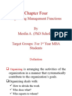 Ch-4-Organizing Management Functions-Edited
