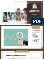 Matriz de consistencia: concepto, elementos y características