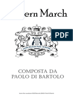 Modern March: Composta Da Paolo Di Bartolo