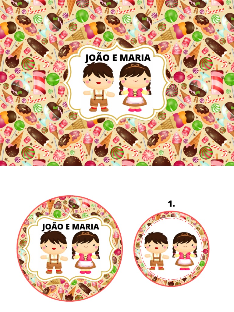 A casa de doces da bruxa e a fuga de João e Maria | PDF | João e Maria