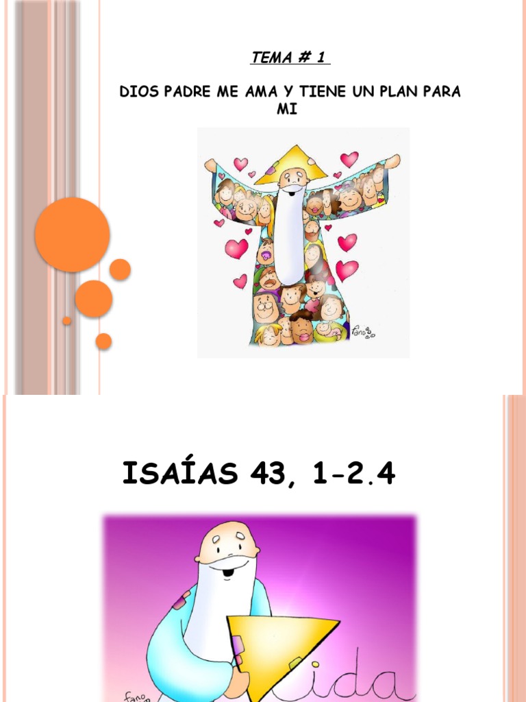 # 1 Dios Padre Me Ama y Tiene Un Plan | PDF