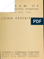 Museum of Non-Objective Painting, Loan Exhibition