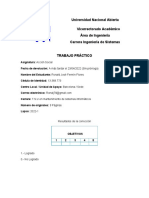 Universidad Nacional Abierta: Trabajo Práctico de Acción Social