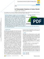 Lingampalli, Ayyub, Rao - 2017 - Recent Progress in the Photocatalytic Reduction of Carbon Dioxide