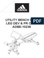 Utility Bench With Leg Dev & PR Curl ADBE-10238