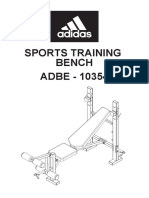 ADBE - 10354 Sports Training Bench