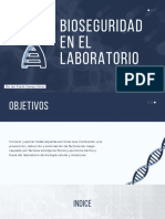 Bioseguridad en El Laboratorio TAREA