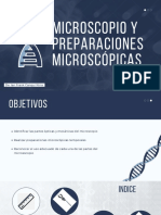 Microscopio y Preparaciones Microscópicas