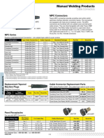 Manual Welding Products Cable Connectors