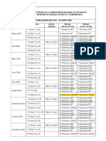 Cronograma DCSyH 2022 - 2do Año