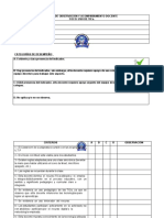 Pauta de Observación y Acompañamiento Docente Uso de Las Tic S