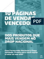 10 Páginas de Vendas Vencedoras de Drop Nacional (1) - 1