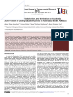 Impact of Technology, Satisfaction, and Motivation On Academic Achievement of Undergraduate Students in Hyderabad Sindh, Pakistan