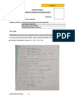 Instrucciones: Desarrolle en Forma Ordenada Cada Una de Las Siguientes Preguntas