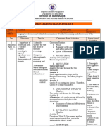 Division of Marinduque Tambangan National High School: Weekly Learning Plan in English 9