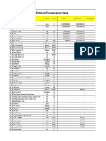 Estimate Engineering Gereja Puncak