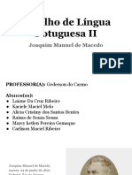 Joaquim Manuel de Macedo e sua obra A Moreninha