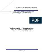 "Análise e Expansão Estratégica