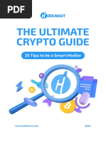 The Ultimate Crypto Guide: 35 Tips To Be A Smart Hodler