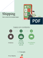 Drop Shipping: Here Is Where This Template Begins