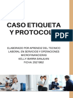 Caso Etiqueta y Protocolo