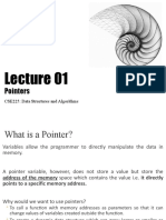 CSE225 Lecture 01: What is a Pointer