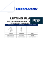 LIFTING CANOPY INSTALLATION