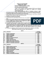 Guideline for Question Bank Setter