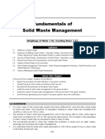 Fundamentals of Solid Waste Management: Weightage of Marks 06 Teaching Hours 04