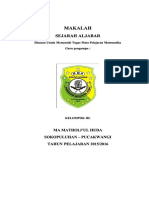 Makalah Makalah: Sejarah Aljabar Sejarah Aljabar