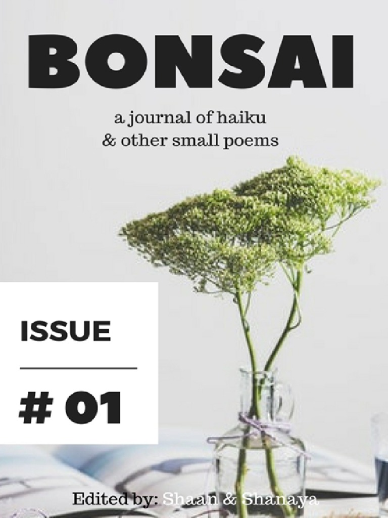 Bonsai JournalIssue 01 PDF