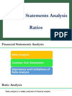Financial Statements Analysis Ratios