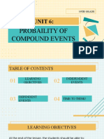 Unit 6:: Probaility of Compound Events