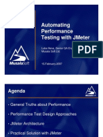 Automating Performance Testing JMeter Luba Ilieva