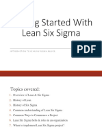 0 - Introduction - Lean Six Sigma