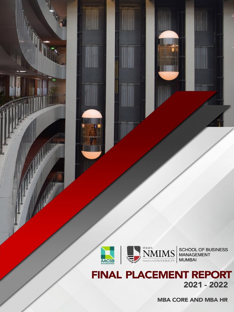 Final Placement Report 2021 22 Pdf Retail Marketing