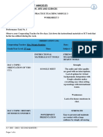 City College Practice Teaching Module 3