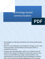 MODULE 1 Technology-Based Communication