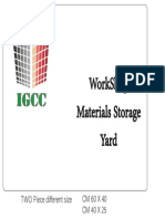 Workshop Materials Storage Yard