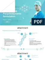 Attachment: Pscychodynamic Formulation